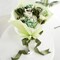 6 Rolls Sage Green Ribbon 1-1/2 inch Light Sage/Dusty Sage/Moss Green/Antique White Satin Ribbon Set for Flower Bouquet, Gift Wrapping, Hair Bows, Crafts, Eternal Flowers-